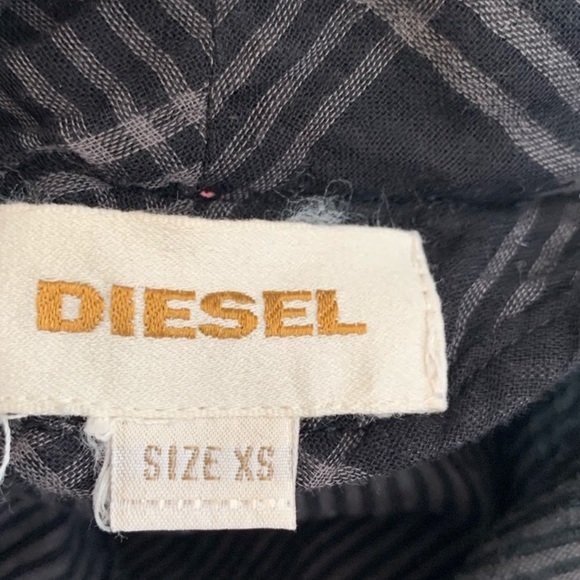 ๐ DIESEL PLAID WRAP SHIRT - Picture 4 of 5